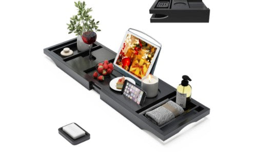 Midnight Retreat Bath Tray